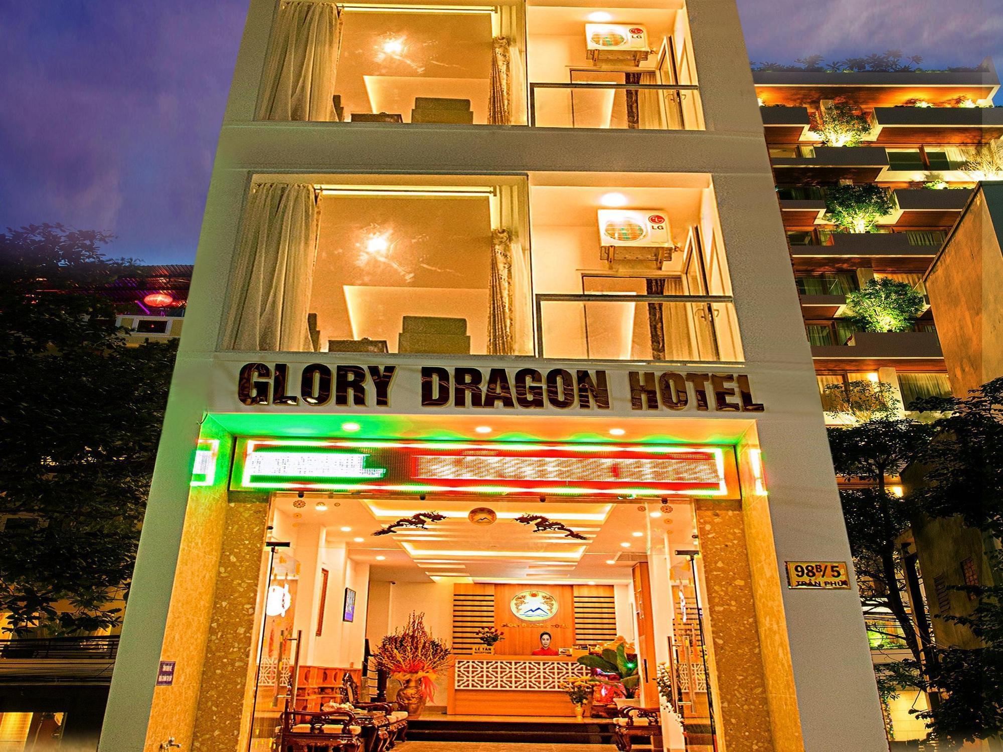 ホテル Glory Dragon ニャチャン エクステリア 写真